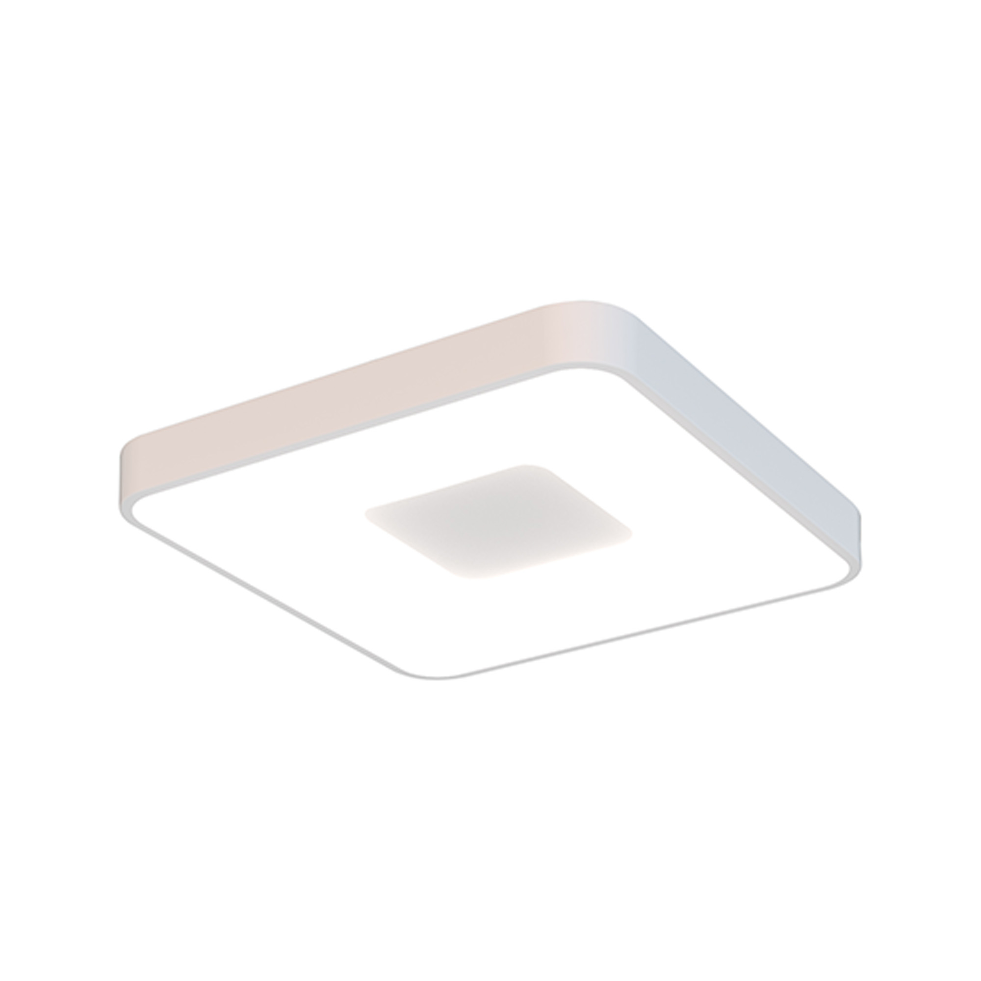 M7919  Coin 80W LED Square Ceiling White